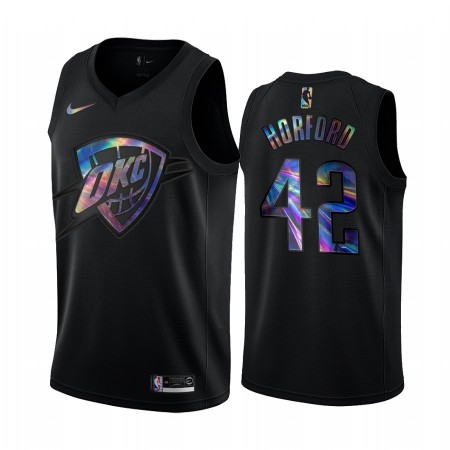 NBA Mænd Trøje Oklahoma City Thunder Al Horford 42 Iridescent HWC Collection Swingman